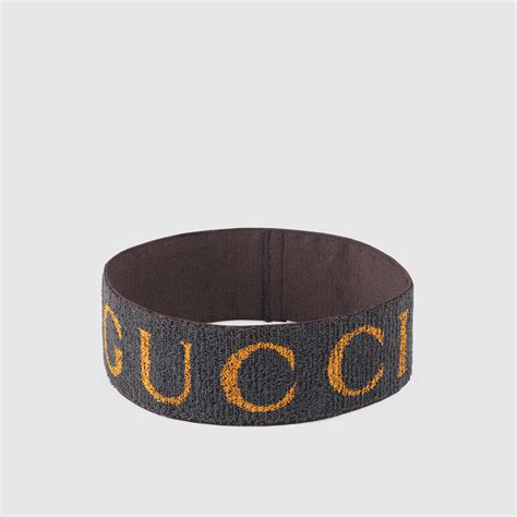 elastic gucci headband black|gucci denim headband.